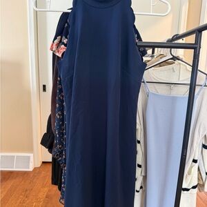 BCX Midnight Blue Midi Dress